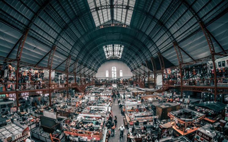 market scene